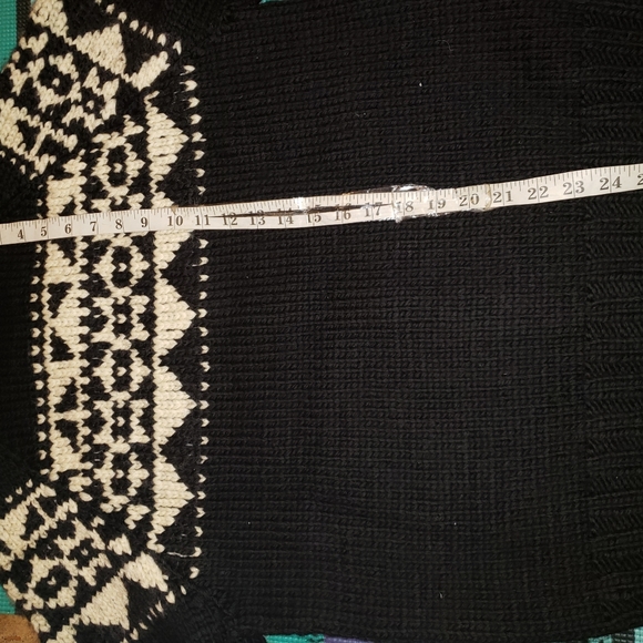 RL southwestern cowhican chunky cardigan L - Picture 8 of 10